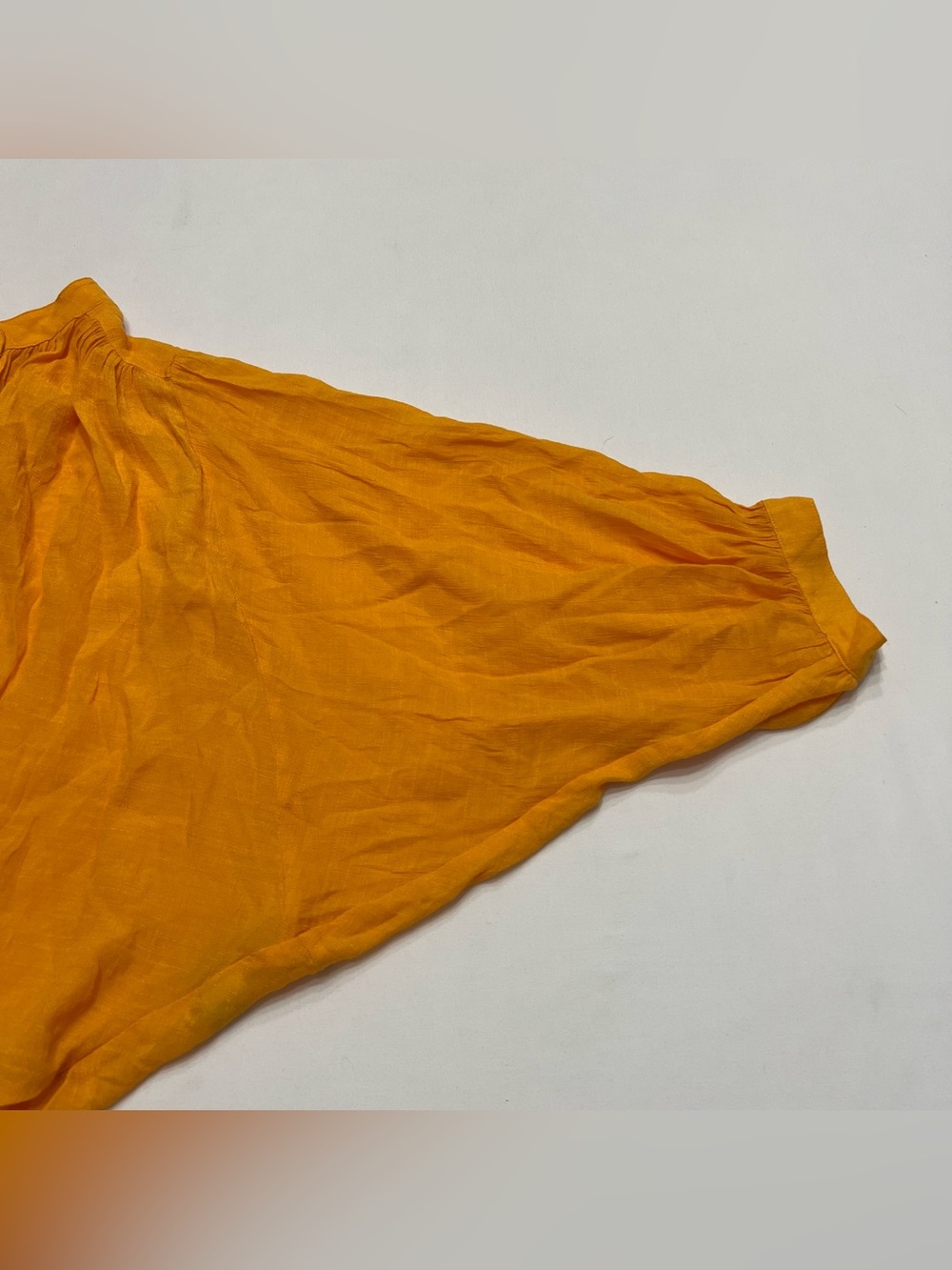 Anthropologie Maeve Bryan Batwing Gauze Blouse Sz Med Oversized Lightweight - Picture 3 of 7